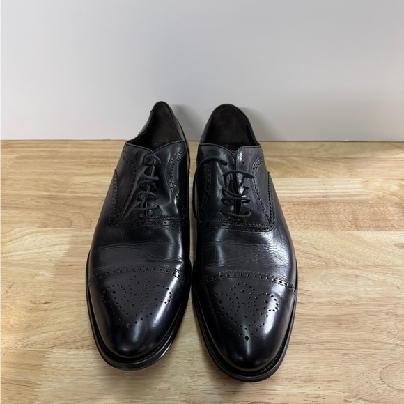 To Boot New York - Classic Black Leather Men's Dress Shoes - Picture 3 of 4